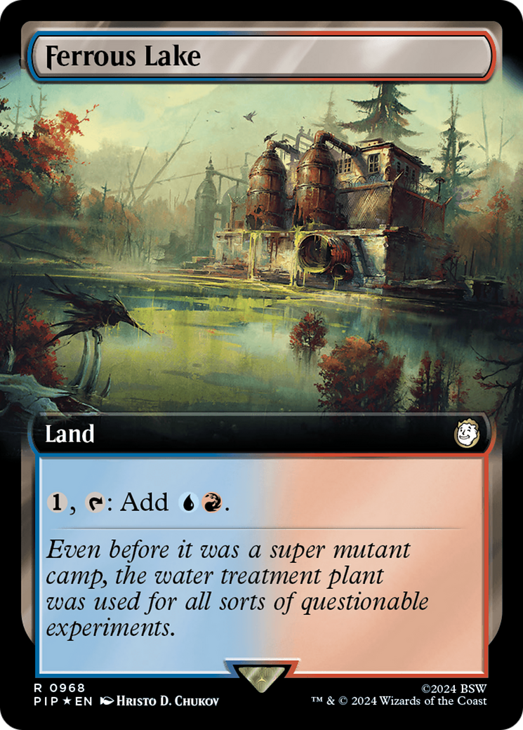 Ferrous Lake (Extended Art) (Surge Foil) (Extended Art) (968) Foil - Fallout