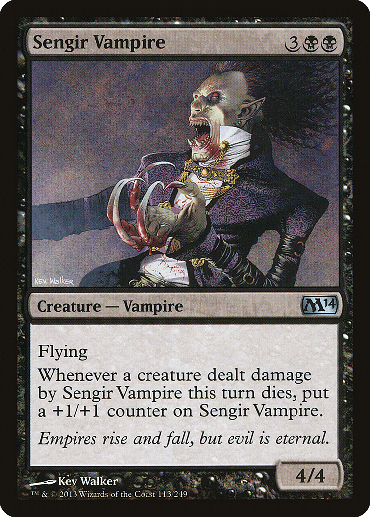 Sengir Vampire (113) Foil - Magic 2014
