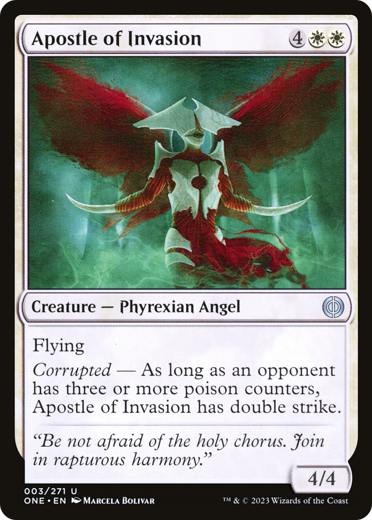 Apostle of Invasion (003) - Phyrexia: All Will Be One