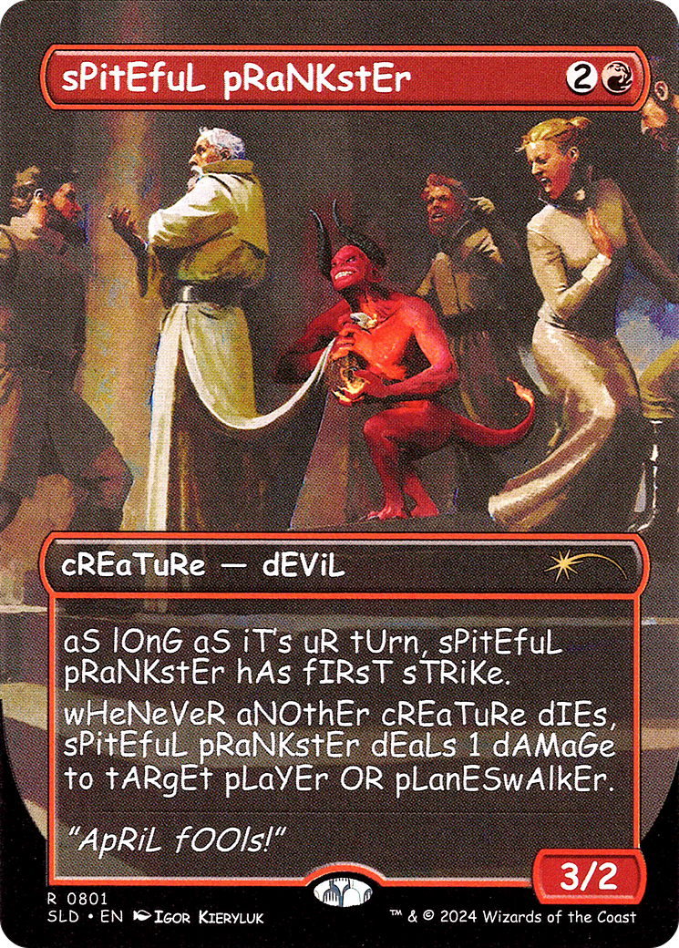 Spiteful Prankster (801) - Secret Lair Drop