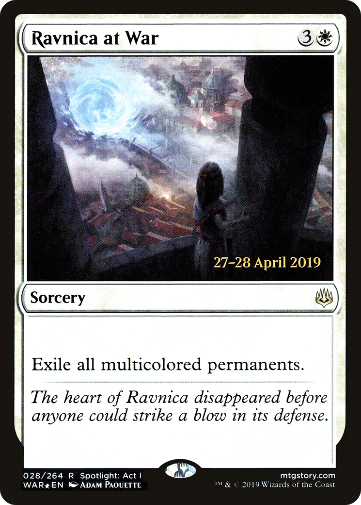 Ravnica at War (28s) Foil - War of the Spark Promos