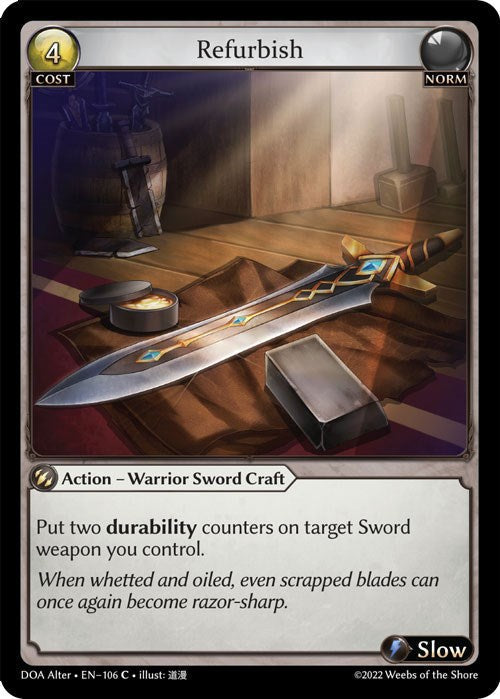 Refurbish (106) [Dawn of Ashes: Alter Edition] Foil