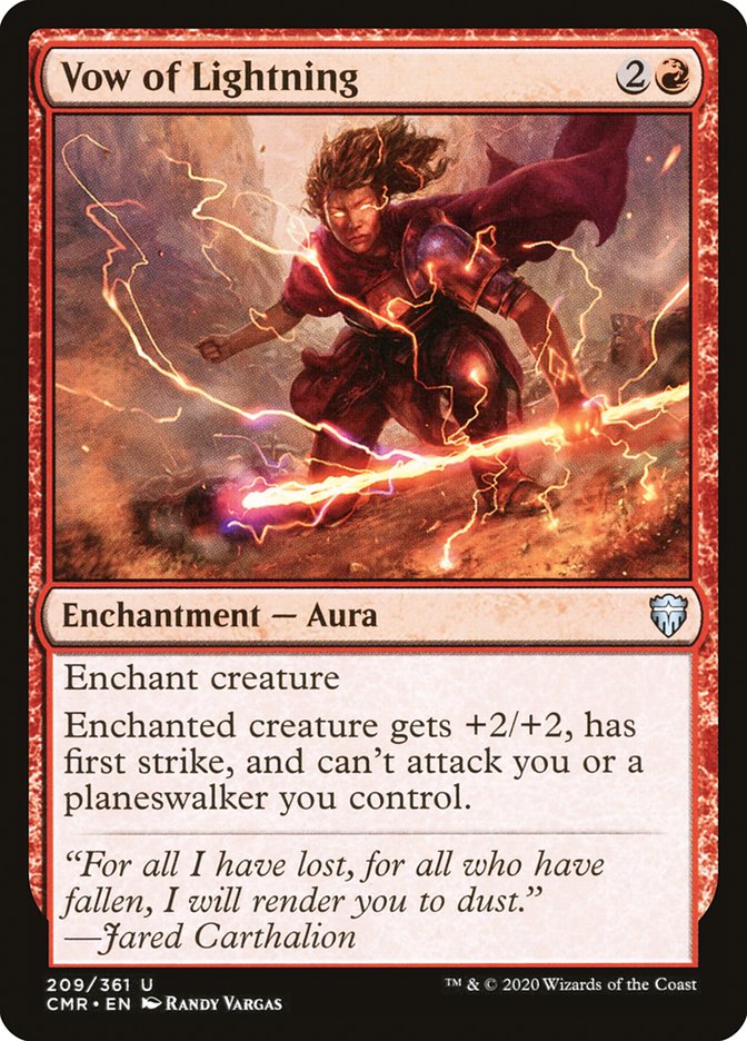 Vow of Lightning [Commander Legends] | Silver Goblin