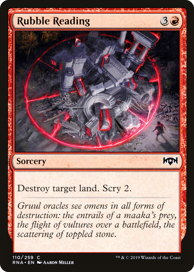 Rubble Reading (110) - Ravnica Allegiance