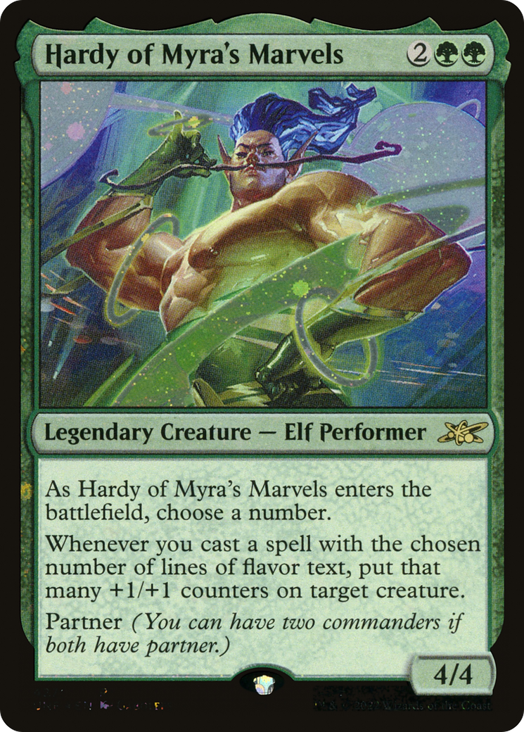 Hardy of Myra's Marvels (427) Foil - Unfinity