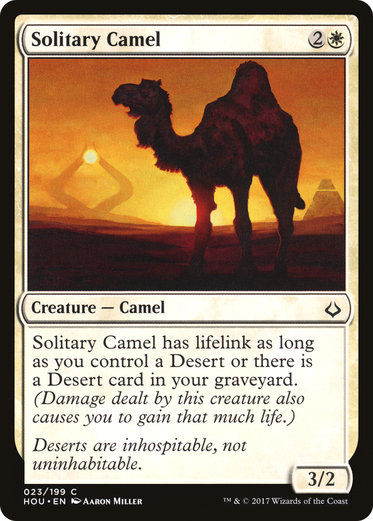 Solitary Camel (023) Foil - Hour of Devastation