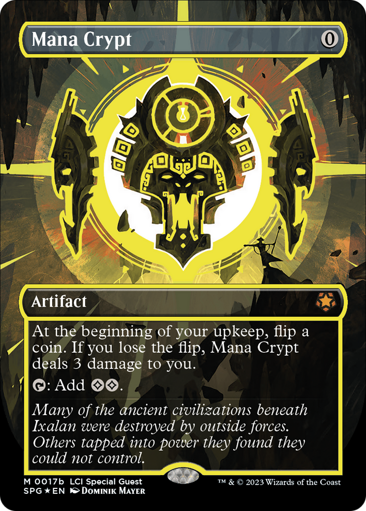 Mana Crypt (Borderless) (17b) Foil - Special Guests