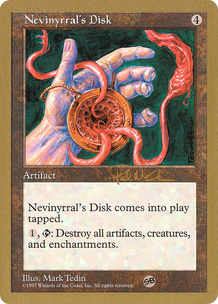 Nevinyrral's Disk - 1997 Paul McCabe (5ED) (SB) (Retro) - World Championship Decks 1997