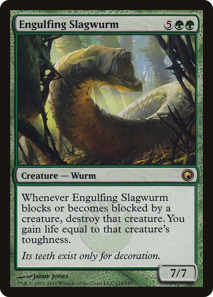 Engulfing Slagwurm (118) - Scars of Mirrodin