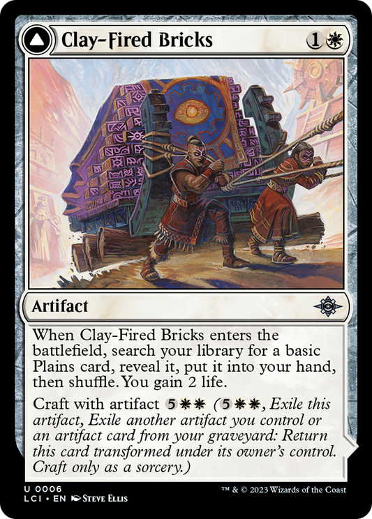 Clay-Fired Bricks (006) - The Lost Caverns of Ixalan