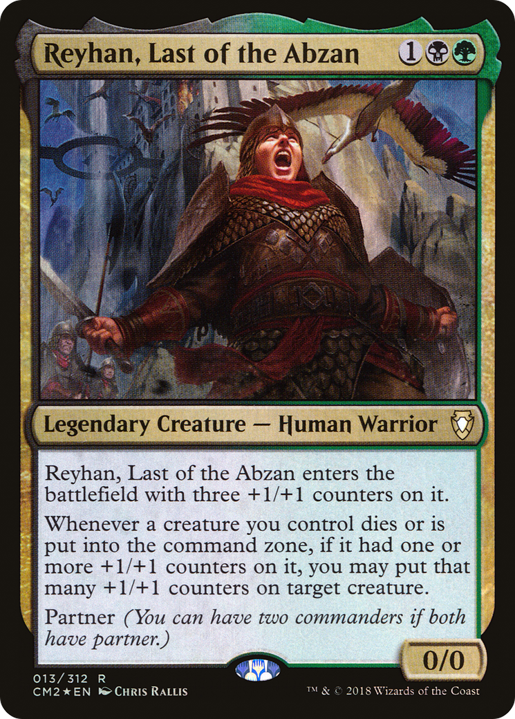 Reyhan, Last of the Abzan (013) Foil - Commander Anthology Volume II