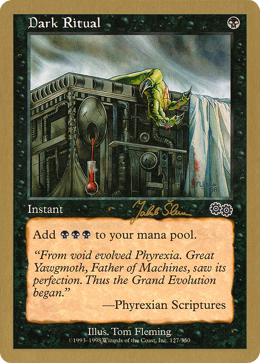 Dark Ritual (Retro) (js127) - World Championship Decks 1999