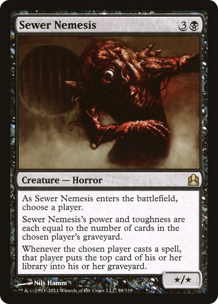 Sewer Nemesis (098) - Commander 2011