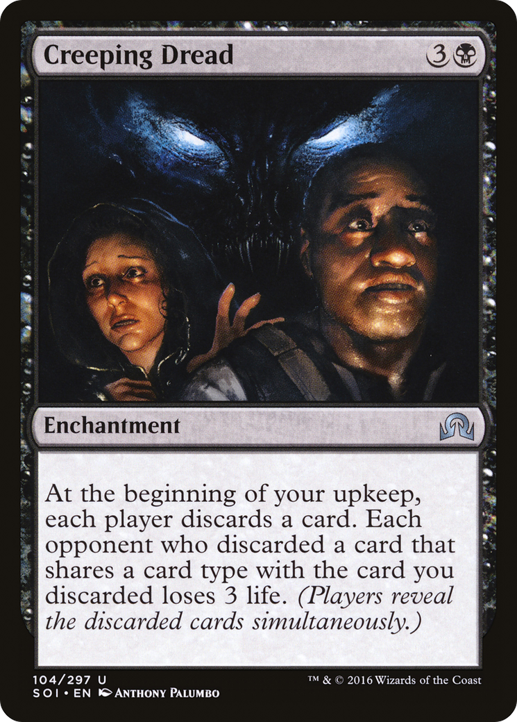 Creeping Dread (104) Foil - Shadows over Innistrad