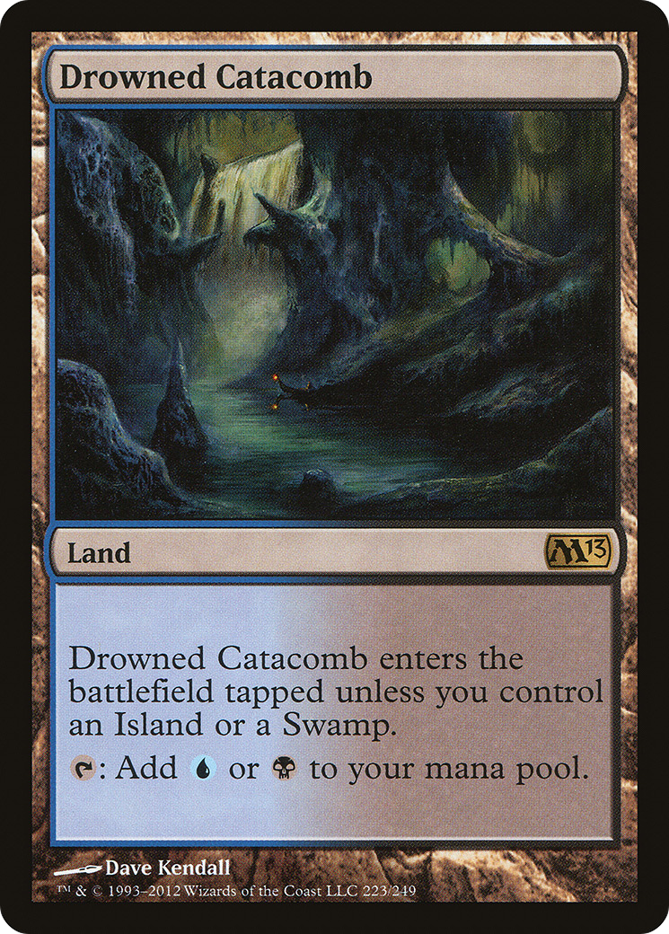 Drowned Catacomb (223) Foil - Magic 2013