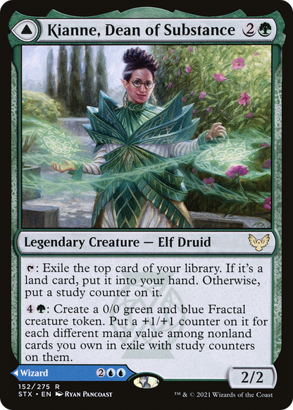 Kianne, Dean of Substance (152) Foil - Strixhaven: School of Mages
