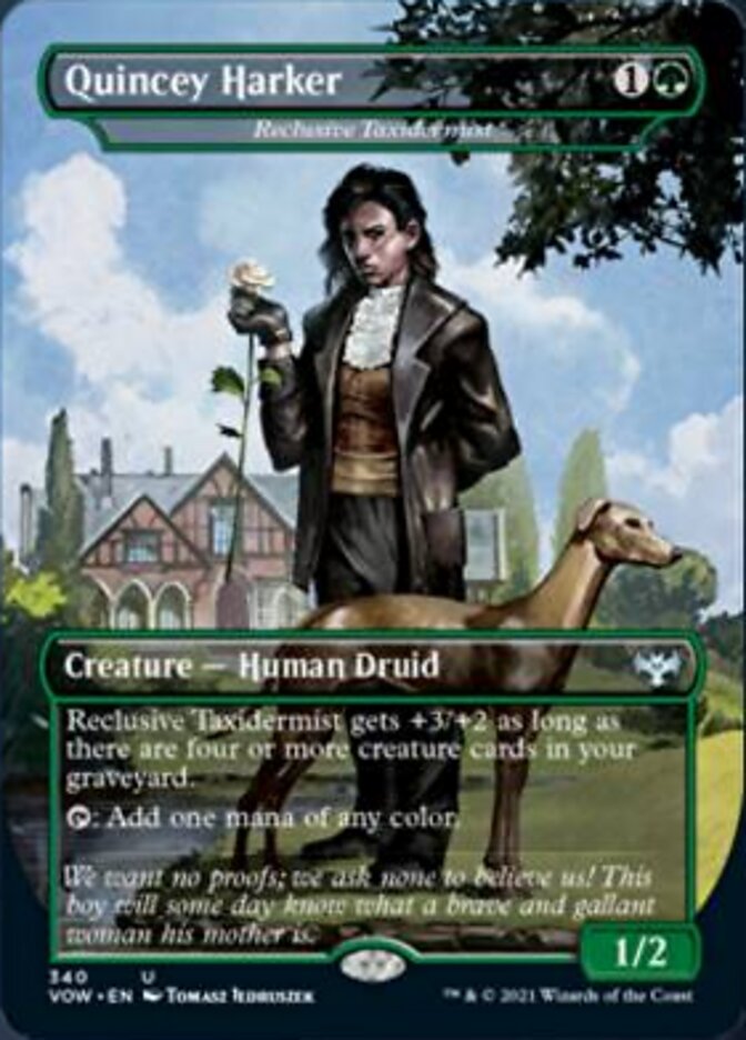 Reclusive Taxidermist - Quincey Harker [Innistrad: Crimson Vow] | Silver Goblin