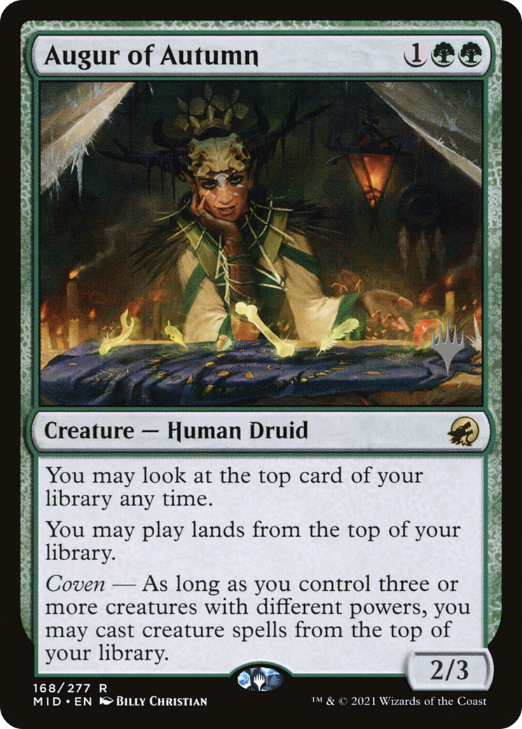 Augur of Autumn (Promo Pack) [Innistrad: Midnight Hunt Promos] | Silver Goblin