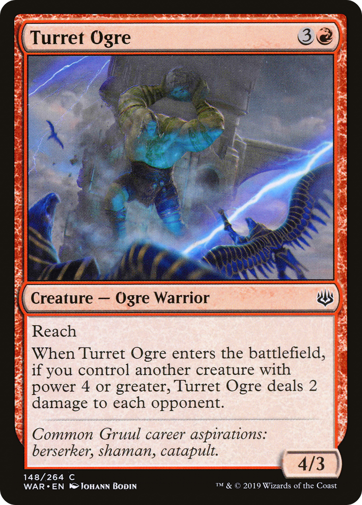 Turret Ogre (148) - War of the Spark