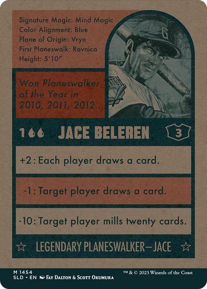 Jace Beleren (1454) Foil - Secret Lair Drop