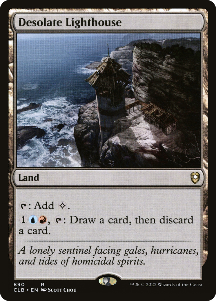 Desolate Lighthouse (890) - Commander Legends: Battle for Baldur's Gate