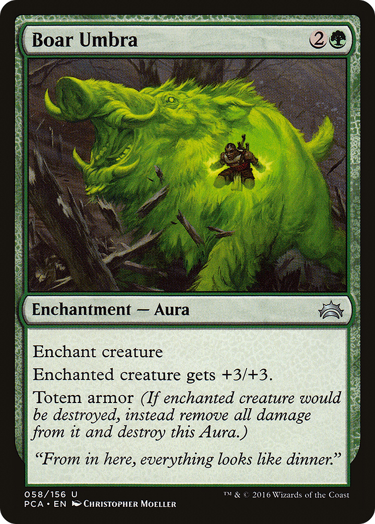 Boar Umbra (058) - Planechase Anthology