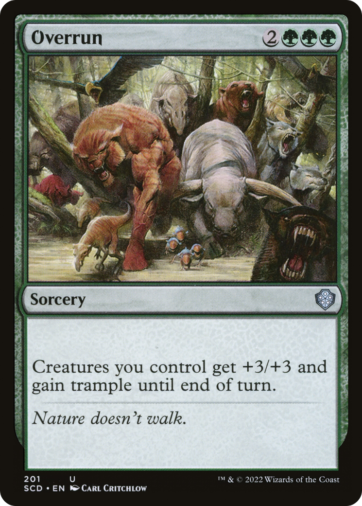 Overrun (201) - Starter Commander Decks