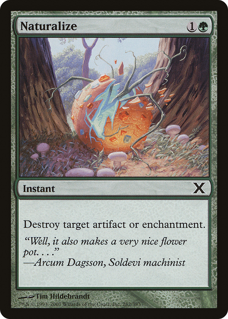 Naturalize (282) Foil - Tenth Edition