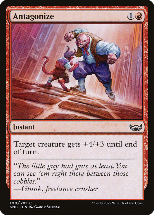 Antagonize (100) Foil - Streets of New Capenna