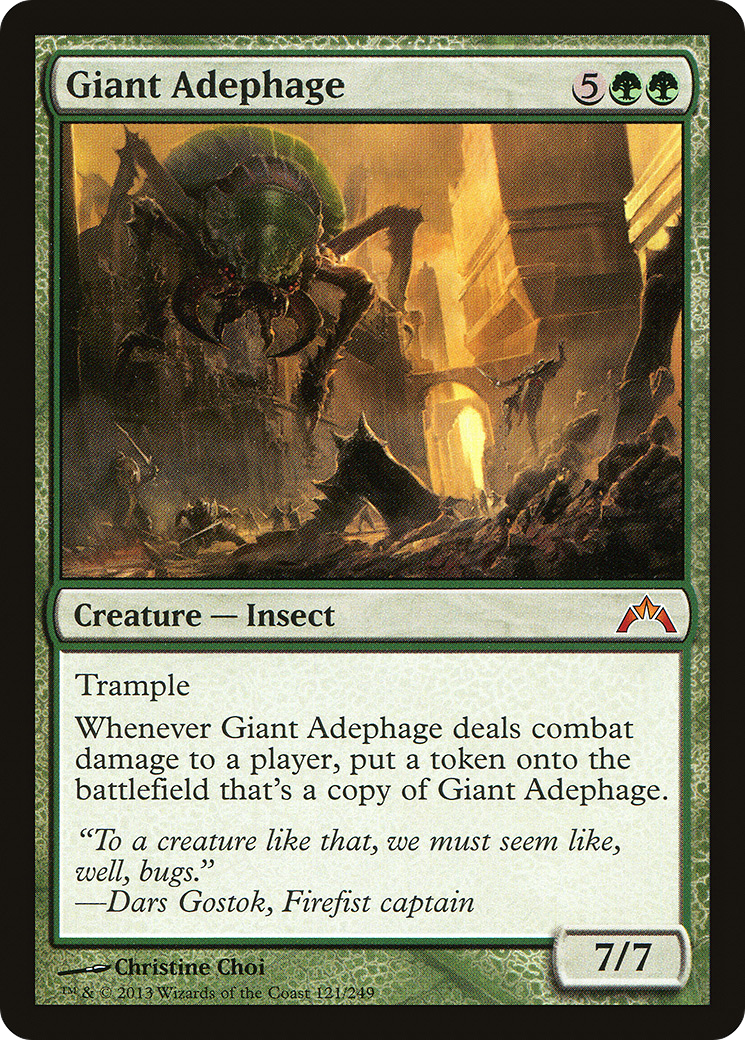 Giant Adephage (121) - Gatecrash