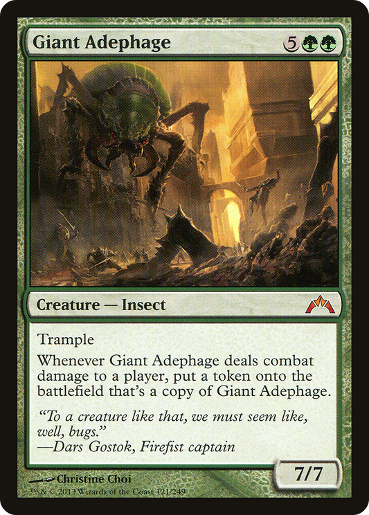 Giant Adephage (121) - Gatecrash