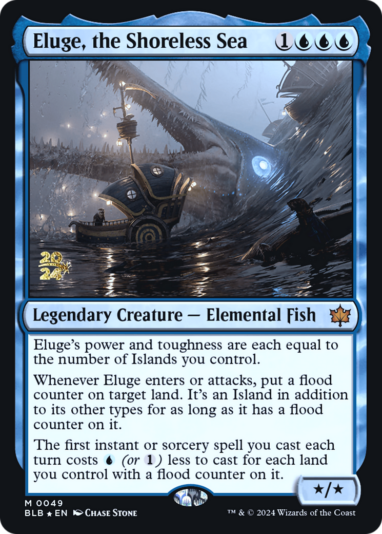 Eluge, the Shoreless Sea [Bloomburrow Prerelease Promos] | Silver Goblin