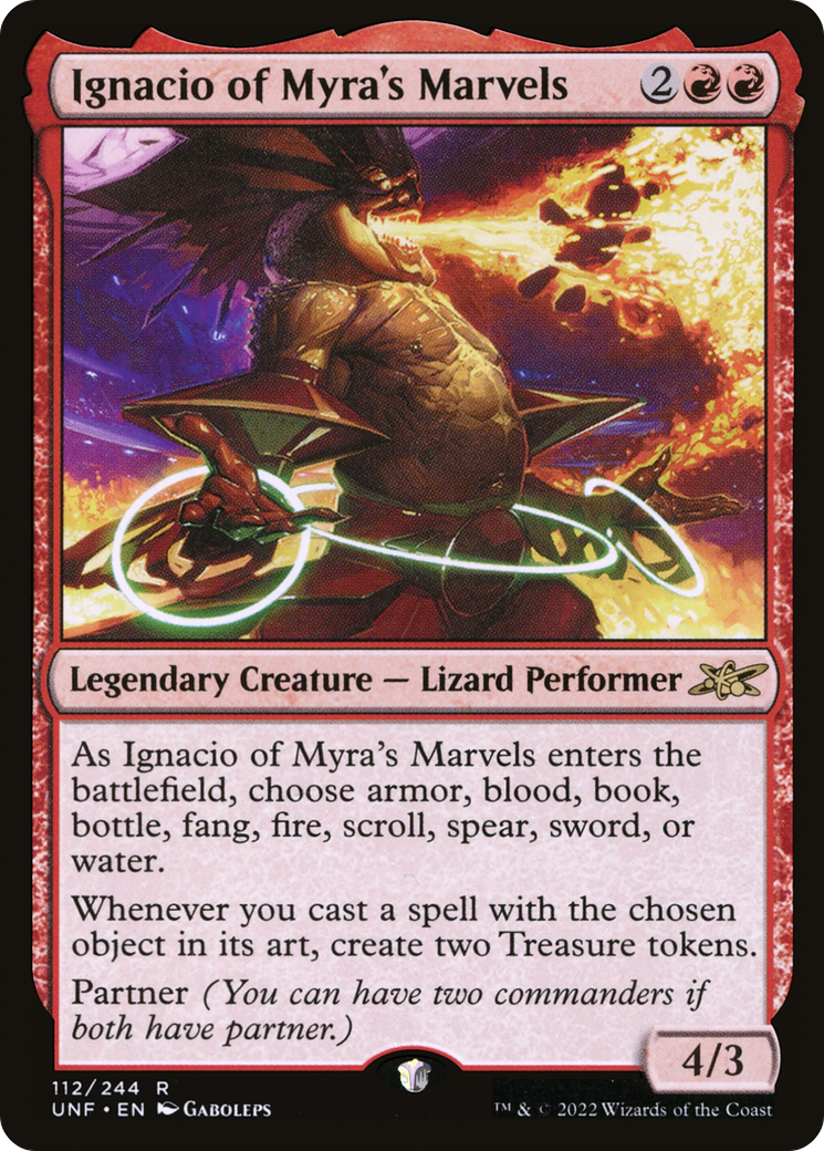 Ignacio of Myra's Marvels (112) - Unfinity