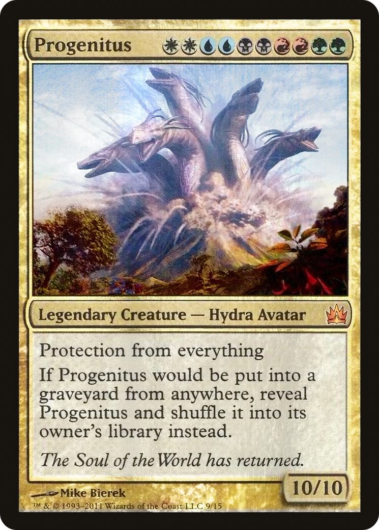 Progenitus (009) Foil - From the Vault: Legends