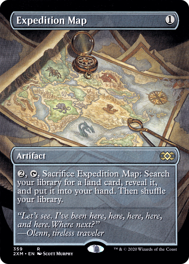Expedition Map (359) Foil - Double Masters