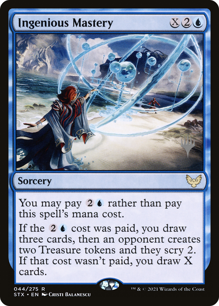 Ingenious Mastery (044) Foil - Strixhaven: School of Mages Promos