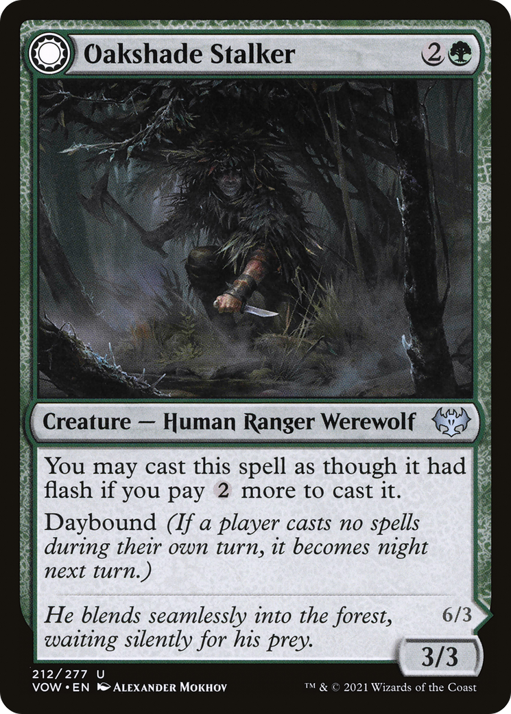 Oakshade Stalker (212) - Innistrad: Crimson Vow
