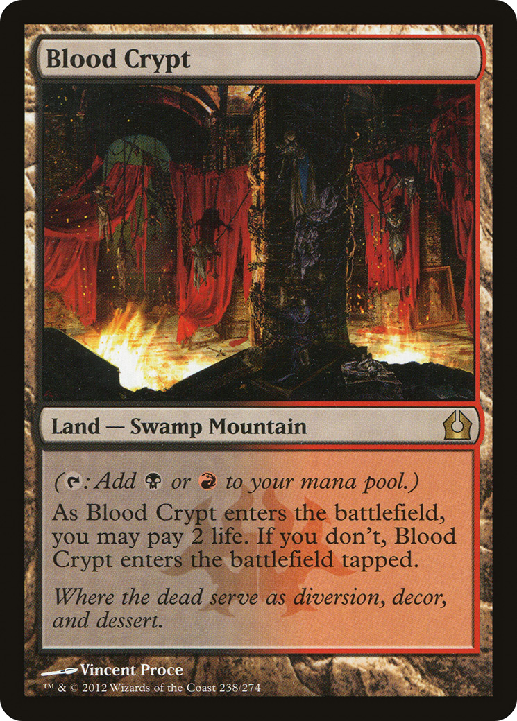 Blood Crypt (238) Foil - Return to Ravnica