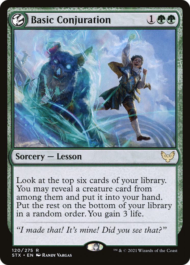 Basic Conjuration (120) Foil - Strixhaven: School of Mages