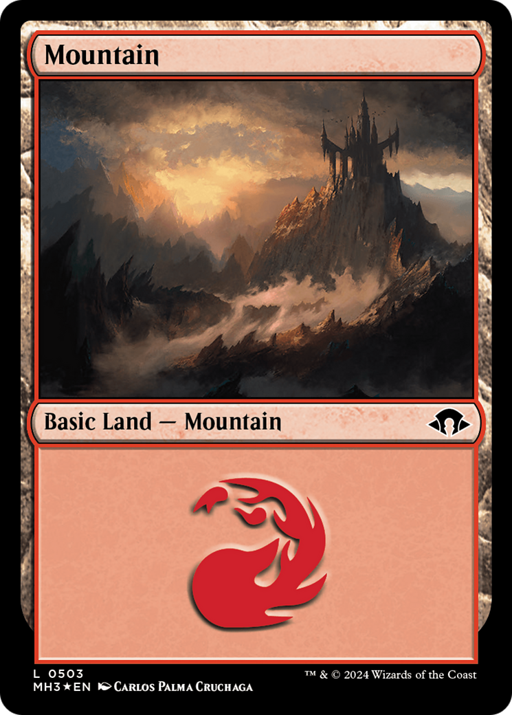 Mountain (Ripple Foil) (503) Foil - Modern Horizons 3