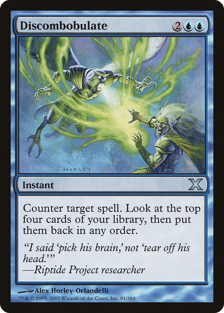 Discombobulate (081) Foil - Tenth Edition