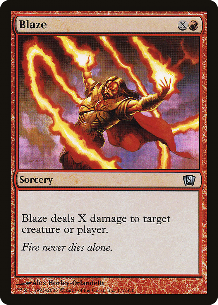 Blaze (177) - Eighth Edition