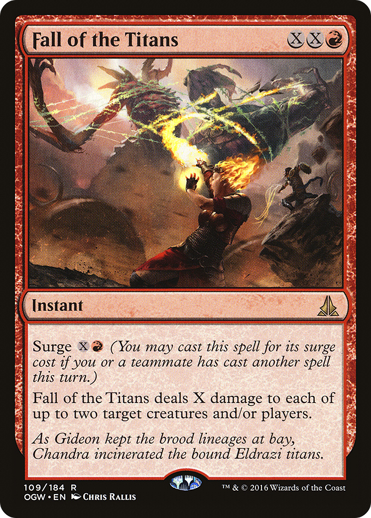 Fall of the Titans (109) Foil - Oath of the Gatewatch
