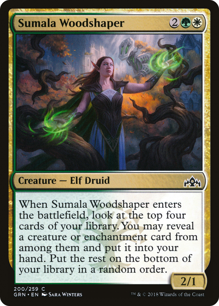 Sumala Woodshaper (200) Foil - Guilds of Ravnica