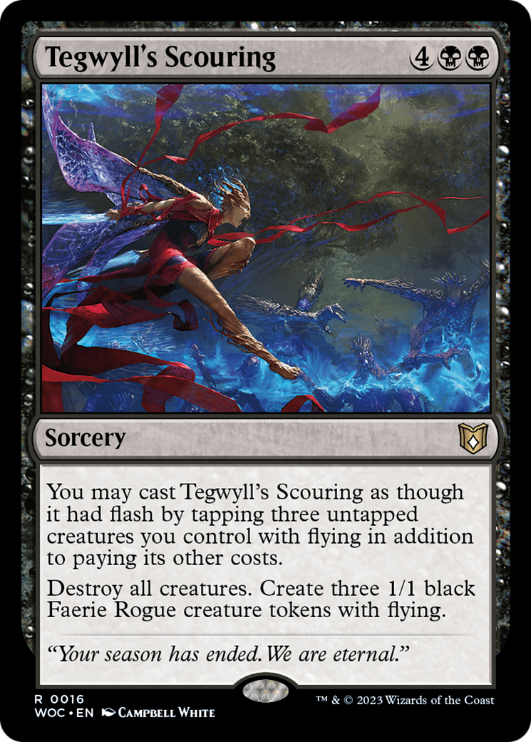 Tegwyll's Scouring (016) - Wilds of Eldraine Commander