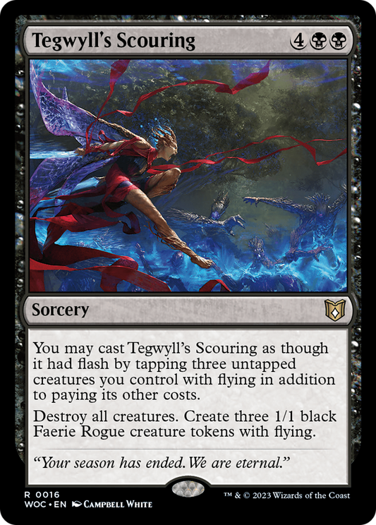 Tegwyll's Scouring (016) - Wilds of Eldraine Commander