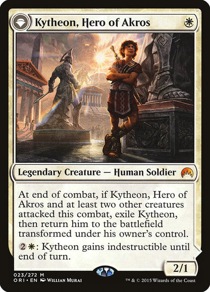Kytheon, Hero of Akros // Gideon, Battle-Forged (023) Foil - Magic Origins