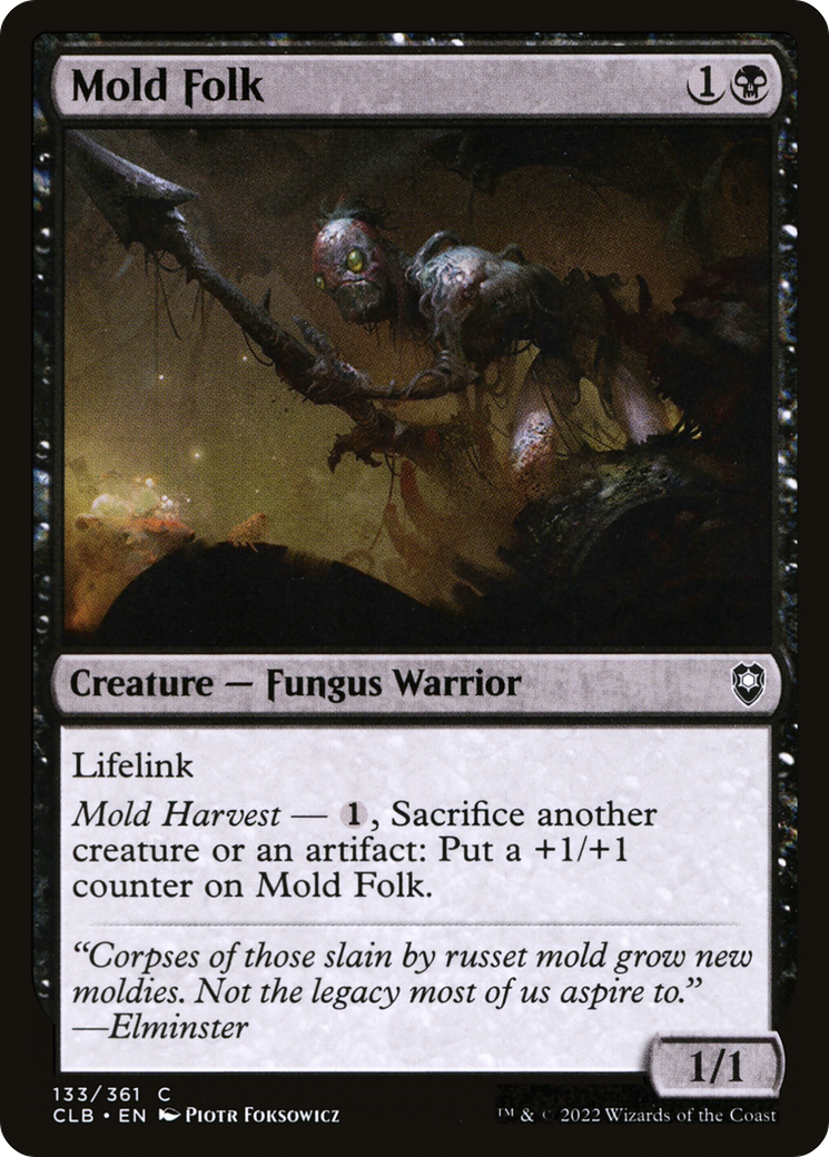 Mold Folk (133) - Commander Legends: Battle for Baldur's Gate