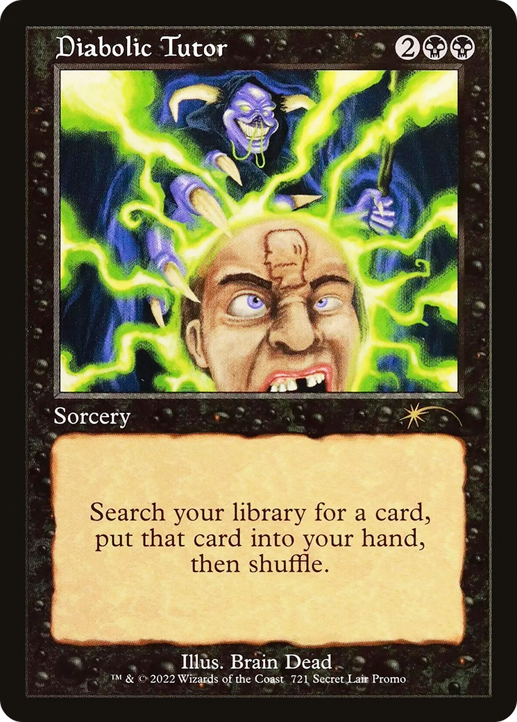 Diabolic Tutor (Retro) (721) - Secret Lair Drop
