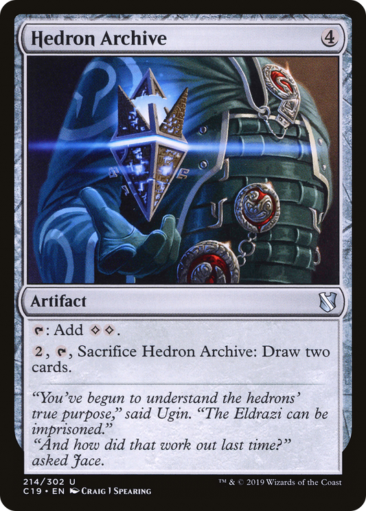 Hedron Archive (214) - Commander 2019